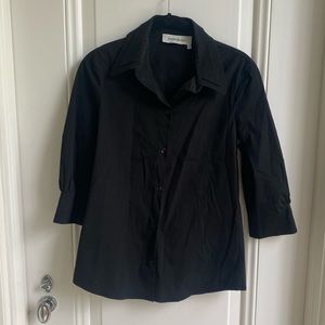 Yves Saint Laurent Black button down